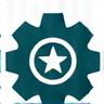 Quality gear icon